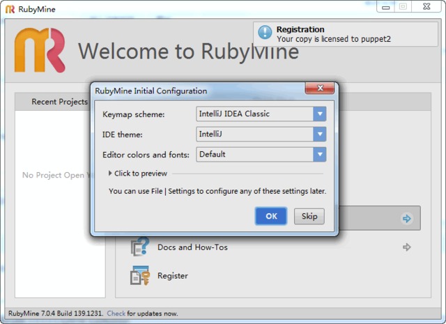 RubyMine 7 7.0.4 中文破解 附注册码