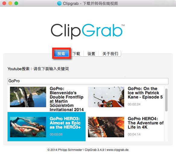 ClipGrab Legacy for Mac