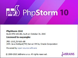 phpStorm2016汉化包 2016.3.3 含破解补丁