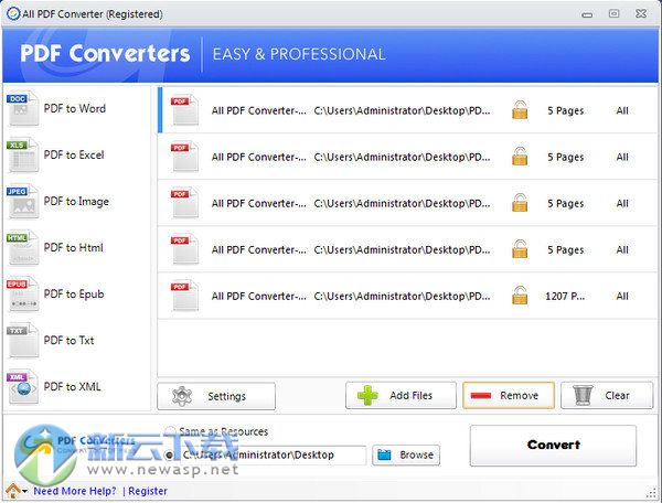 All PDF Converter pdf全能转换器