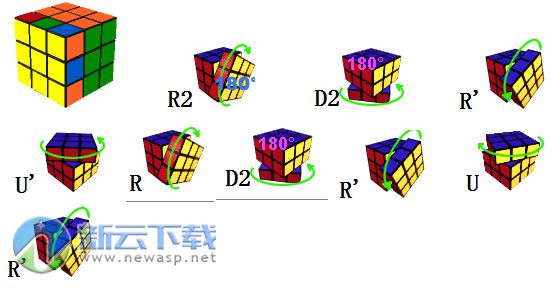 三阶魔方公式图解