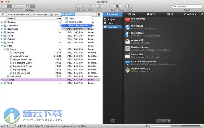 Transmit for Mac破解 5.1.4 免序列号