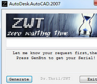 AutoCAD 2007 注册机 简体中文版（64位/32位）
