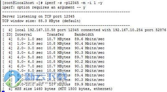 iperf for Linux(网络性能测试工具) 2.0.4