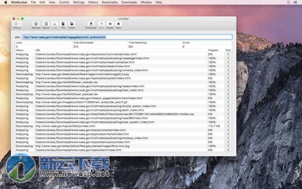 SiteSucker for Mac 2.11.1 破解