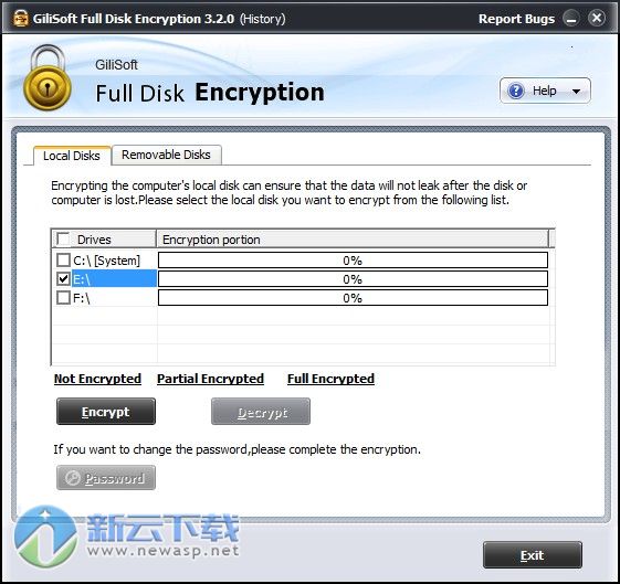 Gilisoft Full Disk Encryption 4.1.0 破解