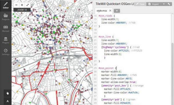 TileMill地图绘制软件 0.10.1