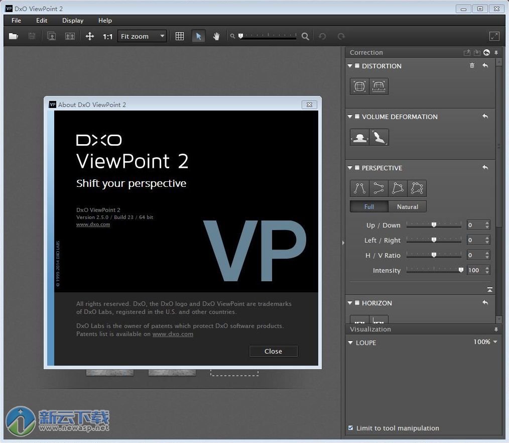 DxO ViewPoint 2.5 破解 2.5.15 X64