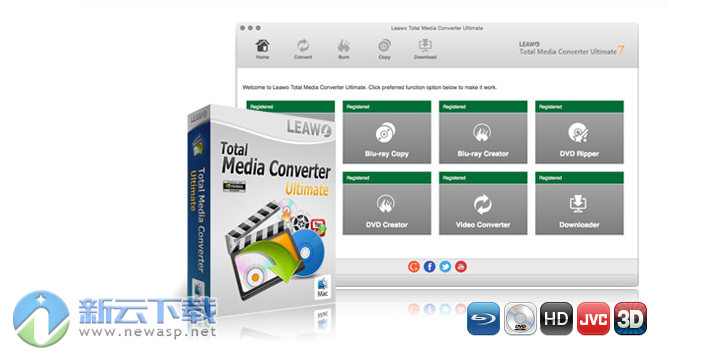 Leawo Total Media Converter Ultimate Mac