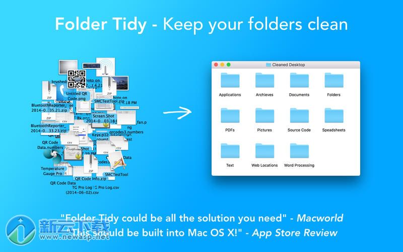 Folder Tidy for mac