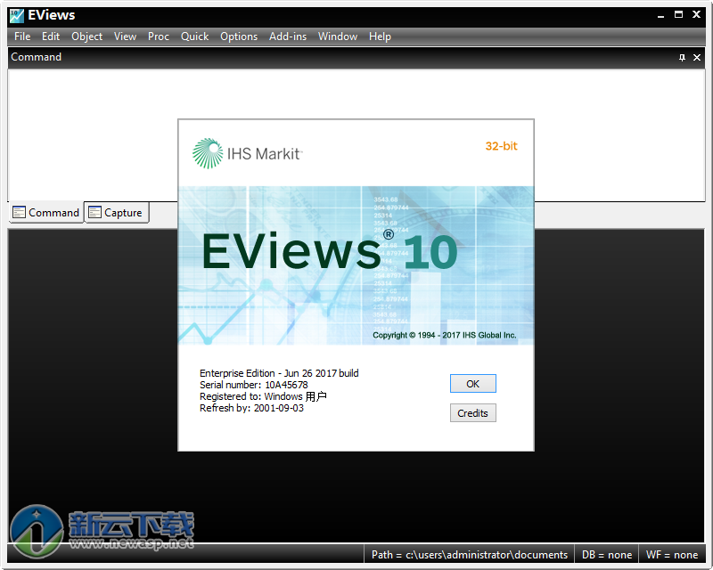 EViews 10破解