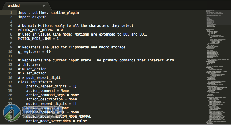 Sublime Text 3 for Mac 3.1.1 破解
