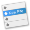 New File Menu for mac