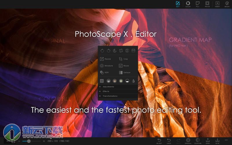 PhotoScape X Pro for Mac 2.8.2 破解