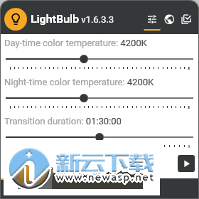 LightBulb屏幕色温调节 v1.6.3.3 绿色版