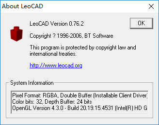 LeoCAD中文版 17.07 正式版