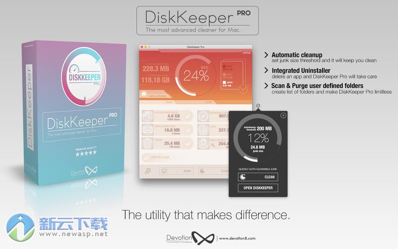 DiskKeeper Pro for mac 1.4.15 破解