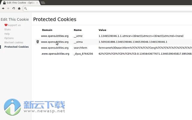 谷歌浏览器cookies管理插件（EditThisCookie）