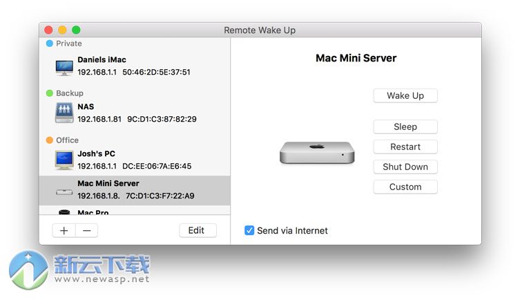 Remote Wake Up Mac远程唤醒 1.2.0 破解