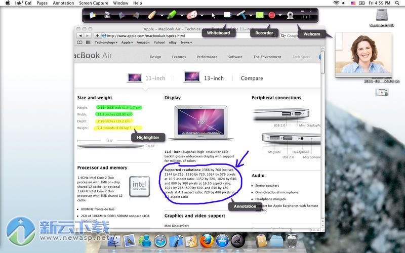 Ink2Go Mac屏幕注释和录音工具 1.7.28