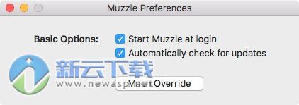 Muzzle (Mac分享屏幕时禁用通知）
