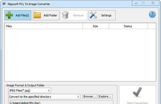 Mgosoft PCL To Image Converter (PCL文件转换器 ) 8.9.6 免费版
