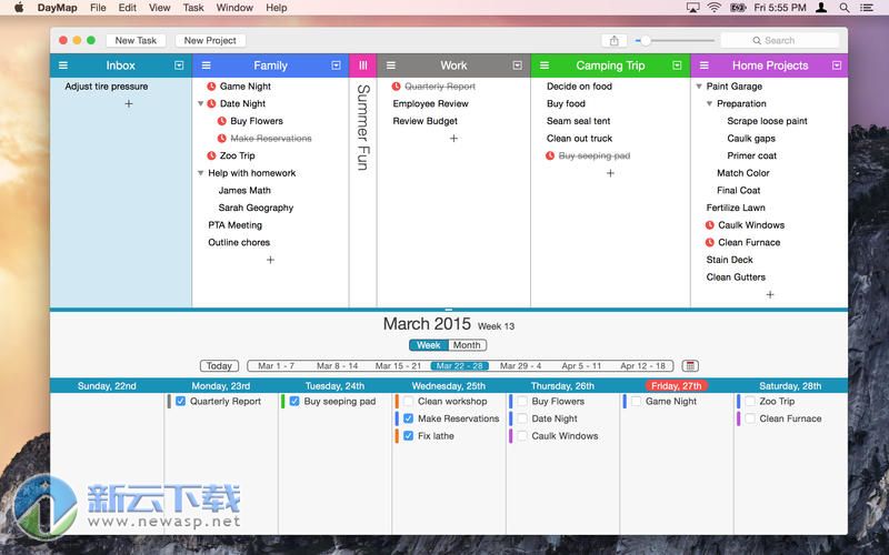 DayMap for Mac
