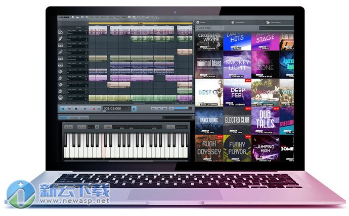 MAGIX Music Maker 2017 Premium破解 24.0.2.47 含注册机