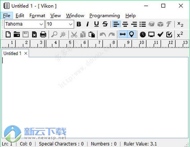 Vikon(文本编辑器) 3.2.1 免费版