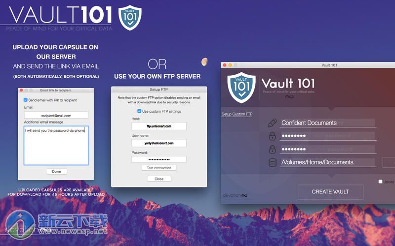 Vault 101 for Mac 1.4.9 破解