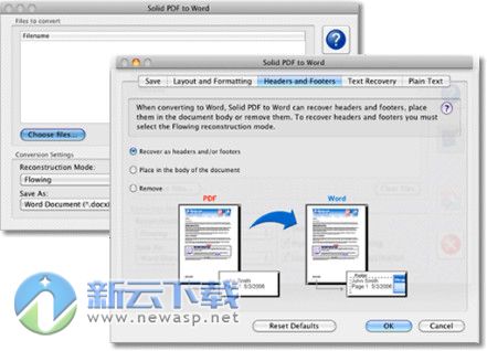 Solid Converter Mac PDF转Word