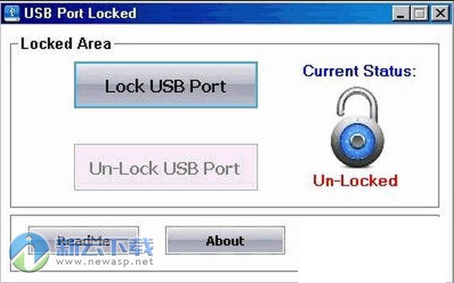 USB端口锁USB Port Locked