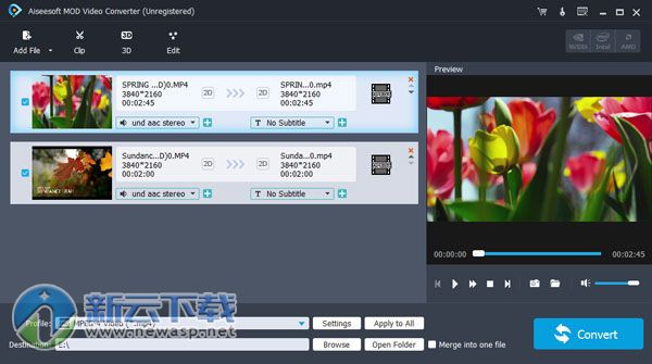 Aiseesoft MOD Video Converter (MOD视频转换器) 9.2.16 破解
