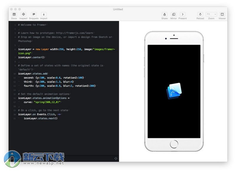 Framer Studio Mac 破解