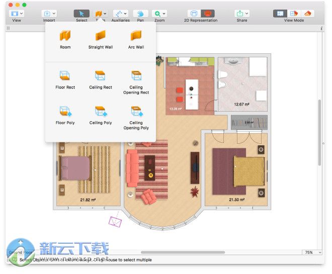 Live Home 3D for Mac 3.3.0 破解