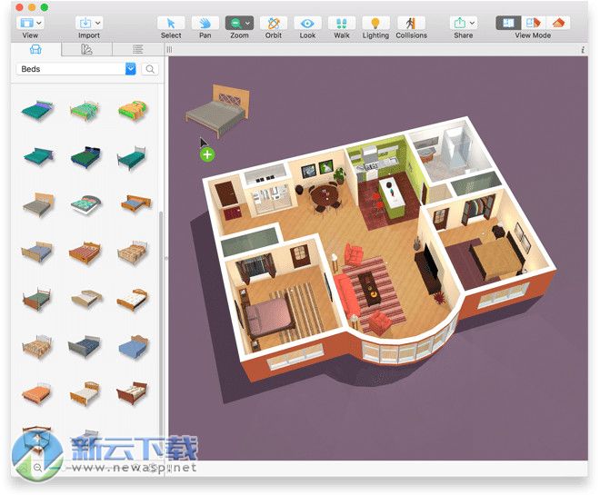 Live Home 3D for Mac 3.3.0 破解