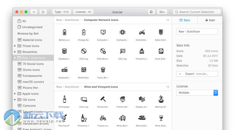 IconJar for Mac