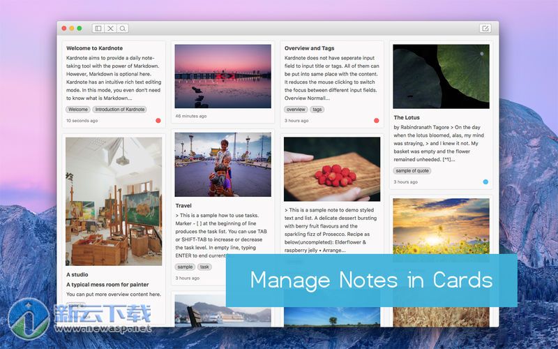 Kardnote for Mac 1.0.7 破解