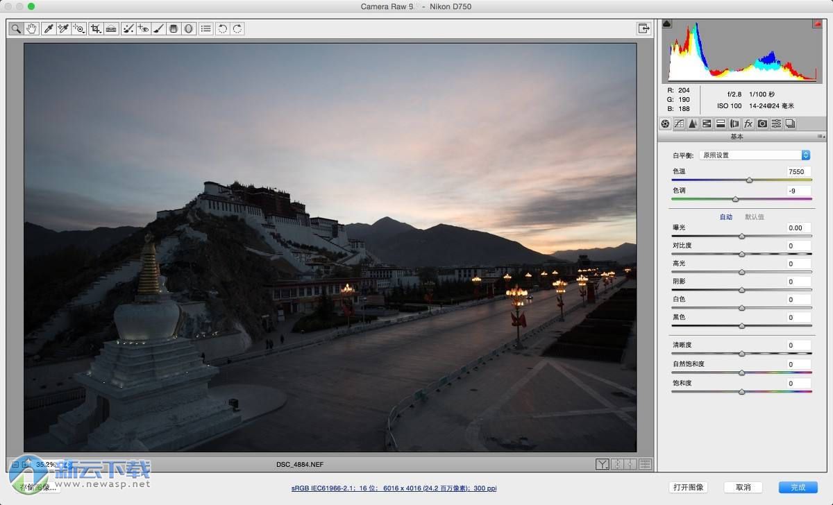 Adobe Camera Raw for Mac 10.3 中文版