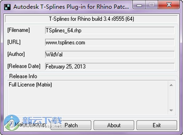 tsplines for rhino插件 5.0 汉化版