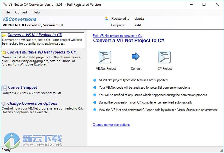 VB.Net to C Sharp Converter