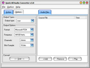 免费音频转换器(Quick All Audio Converter) 4.80 正式版