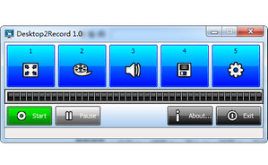 屏幕录制工具(Desktop2Record) 1.0 正式版