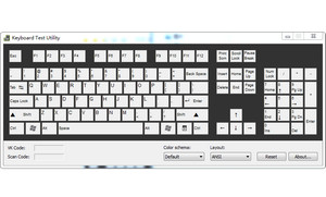 键盘按键测试工具(Keyboard Test Utility) 1.3.1.0 绿色版