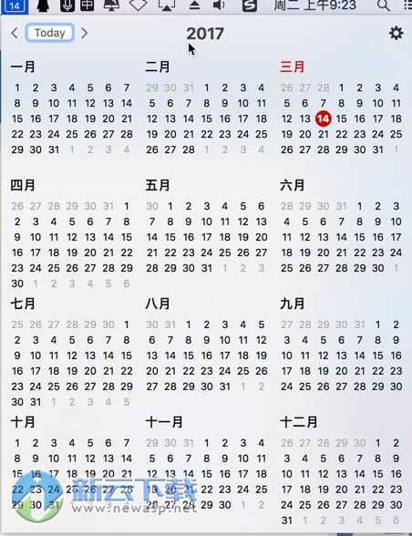 popCalendar for Mac