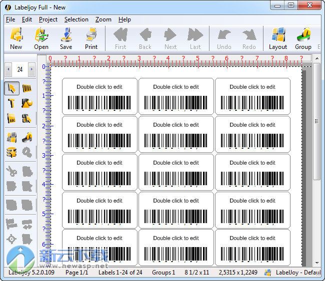 LabelJoy条形码标签软件 6.1.0.138 破解