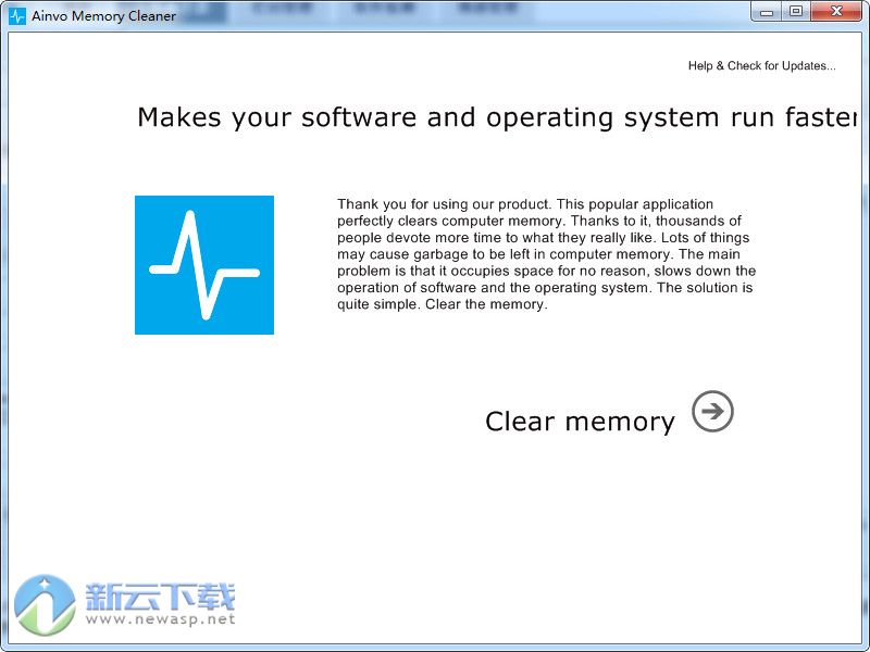 Ainvo Memory Cleaner 2.4.3.570 正式版