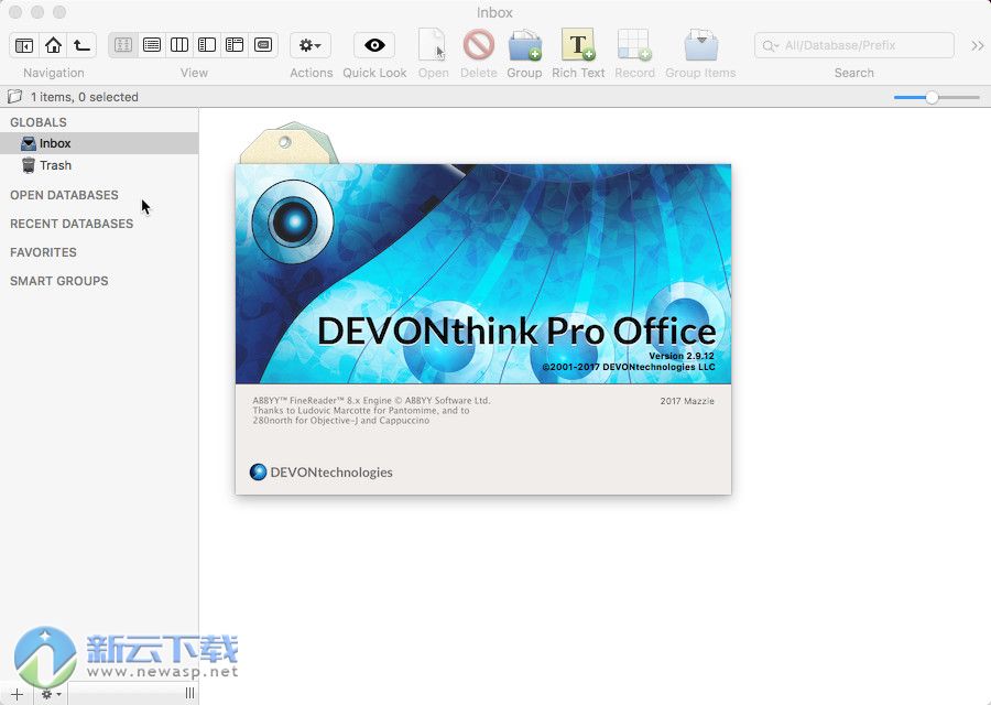 DEVONthink Pro Office for Mac 2.10.1 破解