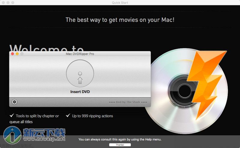 Mac DVDRipper Pro 破解 7.1.2 注册版