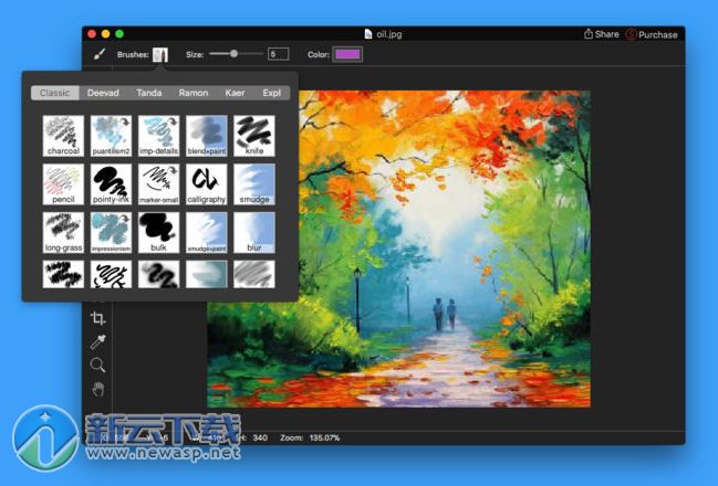 New Paint X for Mac